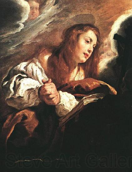 Domenico Fetti Saint Mary Magdalene Penitent Norge oil painting art